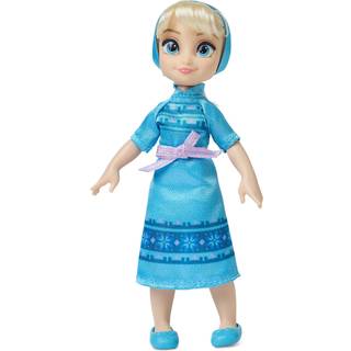 Disney Store Official Princess Elsa Once Upon a Story Mini Doll Playset Frozen 5 Inch Princess Dolls Girl Toys Princess Toys For Girls 4 Year Old