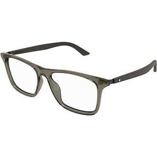 Montblanc Mand MB0359O 008 Optiske stel Acetat Grå Transparent Firkantet