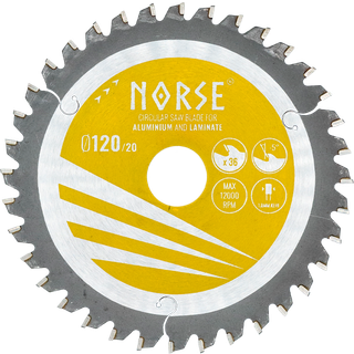 NORSE Rundsavsklinge Aluworker 120×1,8×20mm Z36