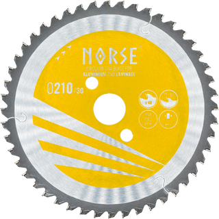 NORSE Rundsavsklinge Aluworker 210×2,8×30mm Z48