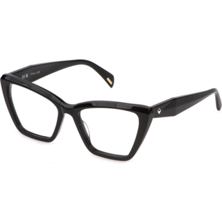 Police VPLP52 GEM 6 0700 54 Briller Kvinder Black - Shiny Black - 54mm