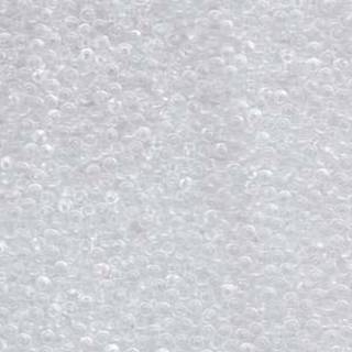 1 x krystalklar miyuki japansk rund rocailles glasfr?perler 11/0 ca. 24 gram 5 tommer r?r