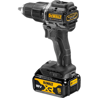 Dewalt slagboremaskine DCD100P2T-QW 18 TSTAK DCD100P2T-QW- m/batterier & la