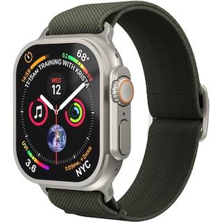 Vonmählen Apple Watch (42/44/SE/45/46/49mm) Classic Nylon Loop Urrem - Olive