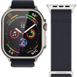Vonmählen Apple Watch (38/40/SE/41/42mm) Classic Nylon Loop Urrem - Navy