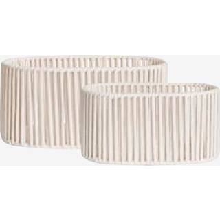 Arese Kurve, Bomuld/metal, Off-white