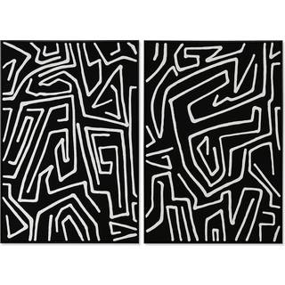 Lærred Home ESPRIT Lærred Foam 83 x 4 x 123 cm