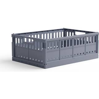 Foldekasse maxi (15 farver) - Lilla - 34cm x 48cm x 17cm - Sigrid