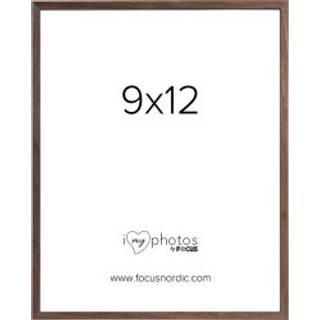 Focus Rock Walnut veneer 9x12 - Ramme