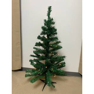 CONZEPT Kunstigt juletræ grøn - 90 cm