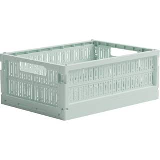 Foldekasse midi (16 farver) - Turkis - 24cm x 34cm x 13cm - Sigrid
