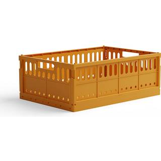 Made Crate foldekasse maxi - Mustard