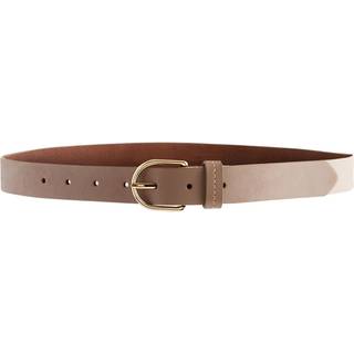 Next Taupe Brown Regular Leather Belt