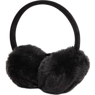 New Era Earmuffs Faux Fur Black/ Black Universal - Black - Universal