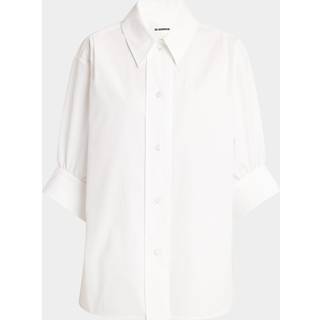 Jil Sander Boxy cotton shirt - white - M
