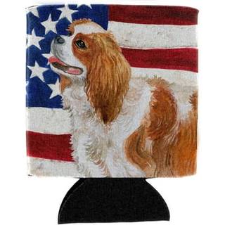 """" Caroline's Treasures Cavalier Spaniel Patriotic Decorative kan Hugger Multicolor """"