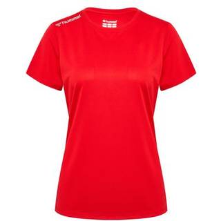 T-shirt Hummel hmlRUN JERSEY S/S WOMAN 227243-3365 Størrelse L