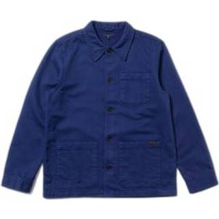 Nudie Jeans Barney Worker Overshirt Mid Blue