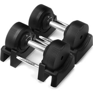 Justerbare håndvægte PRO, 2 x 4-23.5 kg, JTC Power