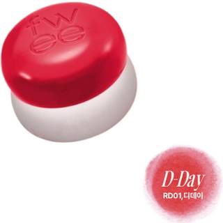 fwee Lip&Cheek Blurry Pudding Pot Reddish Moment Blush-creme - Brun