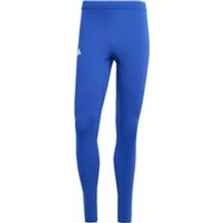 adidas Adizero Lange Tights Str. S Herre - Blå, Letvægts, Åndbar og Komfortabel til Løb