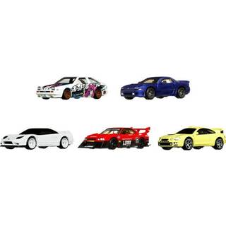Hot Wheels Car Culture Mountain Drifters Design Container Set 5 1:64 Skala Toy Drift Vehicles Premium Execution for samlere
