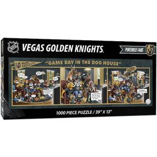 Youthefan NHL Vegas Golden Knights Game Day in the Dog House 1000pc Puzzle