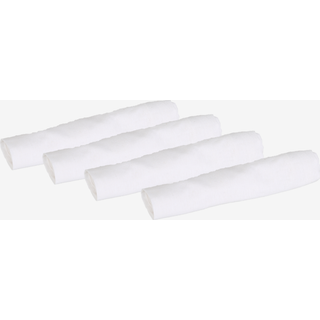 Mundservietter 4 pak Hvid