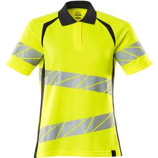 MASCOT ACCELERATE SAFE poloshirt, hi-vis gul/mørk marine - XS