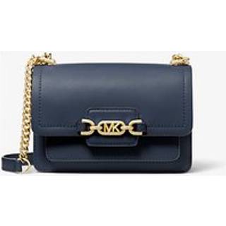 MK Heather Extra-Small Leather Crossbody Bag - Blue - Michael Kors - ONE SIZE