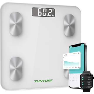Tunturi SC30 Smart Badevægt - Hvid