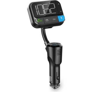 FM sender til bilen BT/håndfri opkald/Hurtig opladning/2xUSB-C/Google assistant/Siri