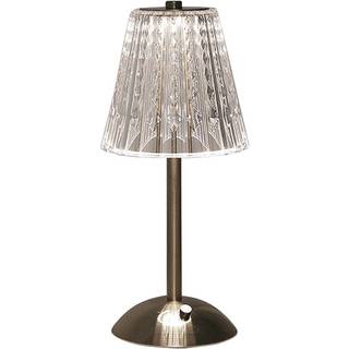 3W LED Bordlampe - 3i1, Nikkel, sand - Dæmpbar : Dæmper indbygget, Kulør : 3-i-1