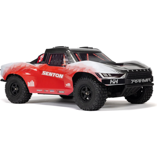 Arrma - ARA4303V4 - 1/10 SENTON 223S DSC 4X4 RTR Brushless Short Course Truck, - Rød