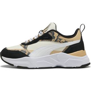 Women&#39;s Puma Cassia Snake Chic Sneakers, Gray, Size 38, Shoes - Black - 38