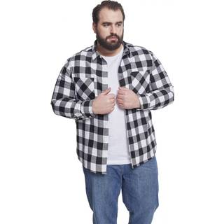 URBAN CLASSICS Checked Flanell Shirt Black/White