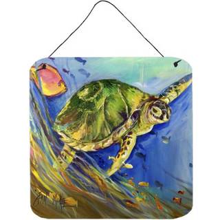 """" Caroline's Treasures JMK1262DS66 Loggerhead Sea Turtle Wall eller Door Hanging Prints 6 X 6 """" """" """"