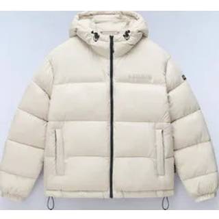 Jacket Napapijri Hornelen Jacket Beige/ Silver L - Silver - L