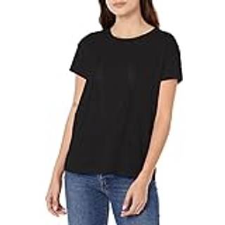 Armani Exchange Icon Period Women T-Shirt Sort Str. L