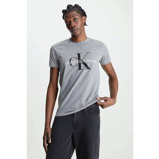 Slim Monogram T-shirt - Grey - XS