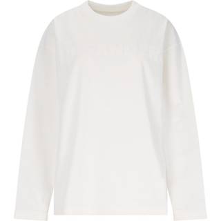 Jil Sander Logo cotton jersey sweatshirt - white - M
