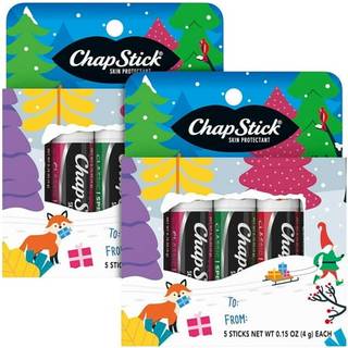 Chapstick Lip Balmvariety Holiday Gift Set Stocking Stuffers julegave 5 tælling
