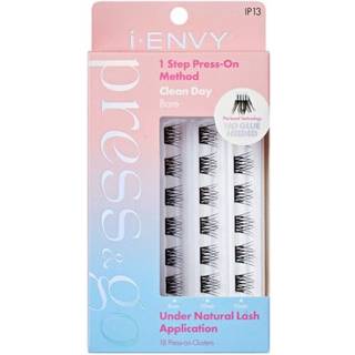 i-envy presse & gå selvklæbende øjenvipper ingen lim har brug for falske øjenvippeklynger let anvendelse 1 trin presse-on vipper ingen skade elle
