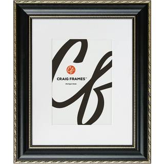 Craig rammer Victoria 8x12 Billedramme matet til et 5x7 foto udsmykket sort og guld