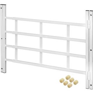 Prime-Line S 4776 21 in. Vitmålat kolstål gångjärn med 4-bar fönstergrill (enstaka förpackning)