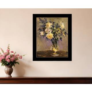 Aftenvase sort indrammet printv?gskunst