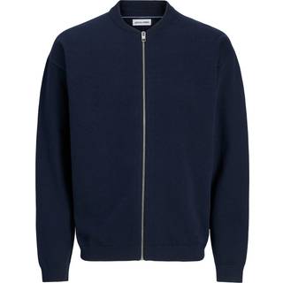 Ensfarvet Cardigan