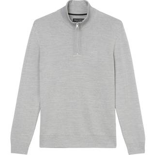 Marc O'Polo Herren Pullover grau unifarben