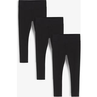 Next Black Regular Fit Leggings 3 Pack (3-16yrs)