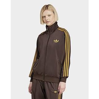 adidas originals adidas Originals Brown/Yellow Firebird Classic Loose Jacket